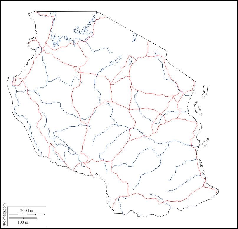 peta kosong tanzania