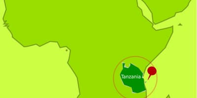 Peta pulau mafia, tanzania