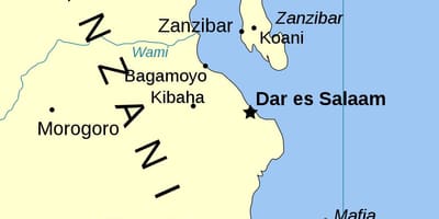 Tanzania peta kepulauan